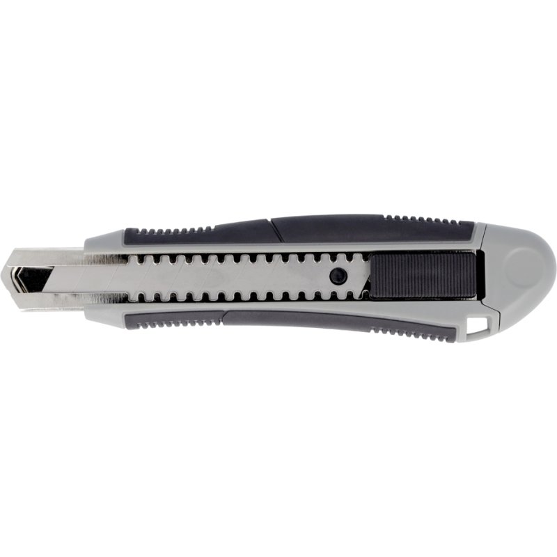 WESTCOTT Cutter professionnel, lame 9 mm, gris/noir